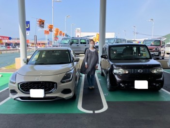 スイフトご納車しました